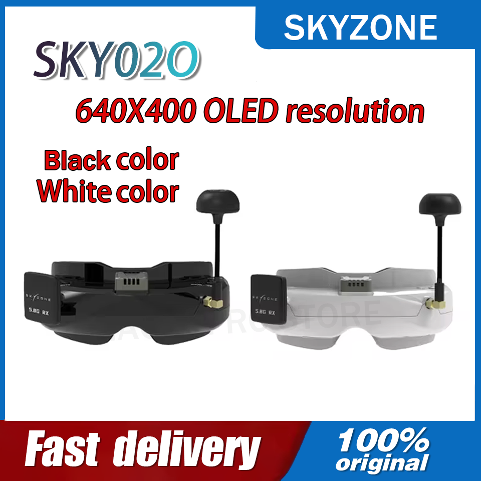Drone Battery 6S - แว่นตา FPV SKYZONE SKY02O OLED 5.8GHz