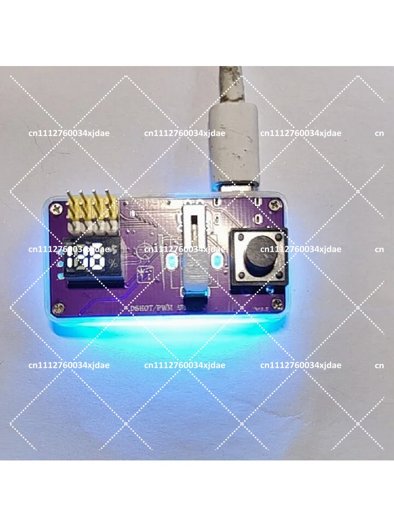 Drone Battery Voltage Checker - เครื่องทดสอบเซอร์โวโดรน RC, เครื่องตรวจสอบสัญญาณ PWM และ DSHOT