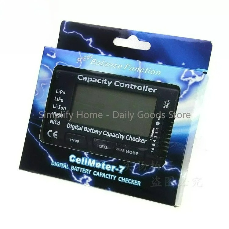เครื่องตรวจสอบแรงดันแบตเตอรี่  - Drone Battery Voltage Checker บทวิจารณ์และราคา