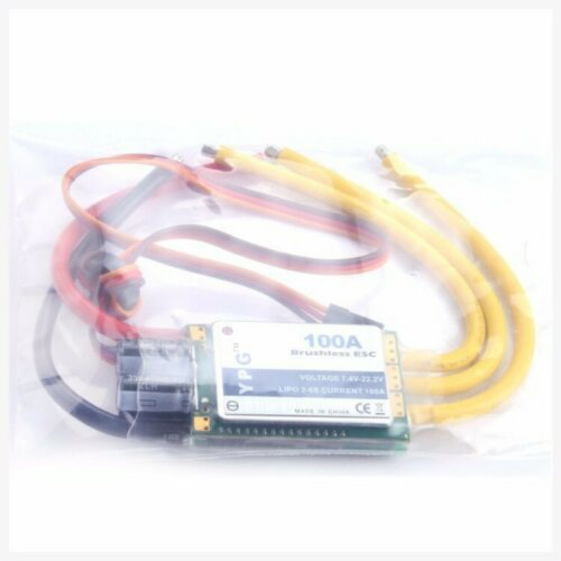 YPG 100A ESC 2 ~ 6S SBEC ตัวคว - Drone Battery 6S บทวิจารณ์และราคา