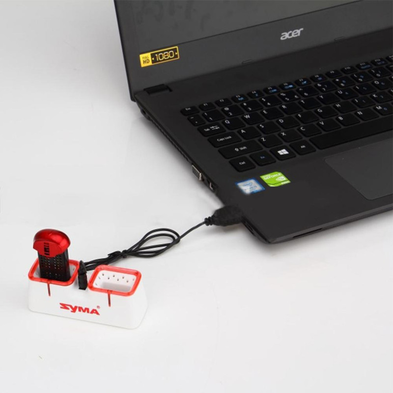 เครื่องชาร์จ USB แบบเร็วคู่สำห - Drone Battery Balance Charger บทวิจารณ์และราคา