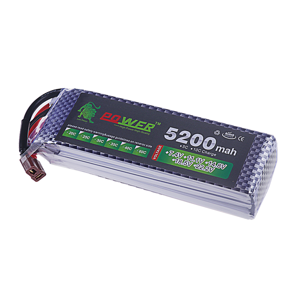 3S Lipo แบตเตอรี่ 11.1V 5200 m - Drone Battery Lipo บทวิจารณ์และราคา